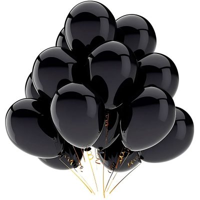Гелиевые шары «Черные»